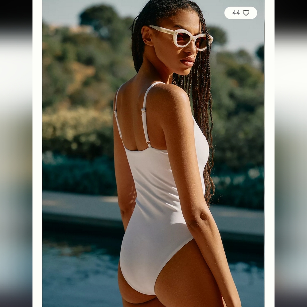 Beach Riot White One Piece Swimsuit - Picture 3 of 11